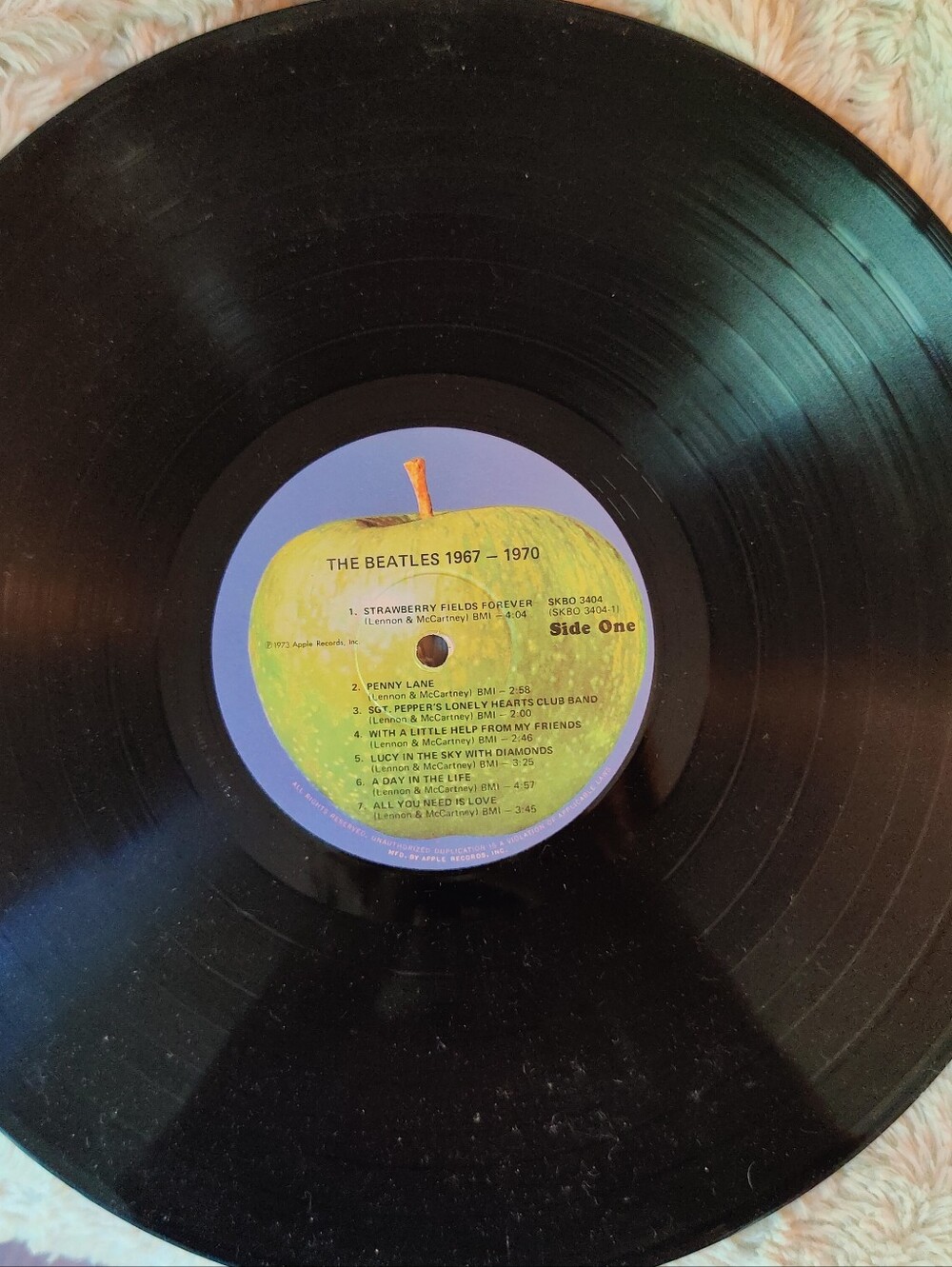 Vintage The Beatles 1967-1970 Apple Records Emi 1973 Vinyl - Picture 13 of 14